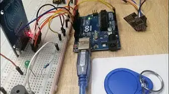 Video thumbnail for Arduino RFID Database Security System with ESP8266   DEMO