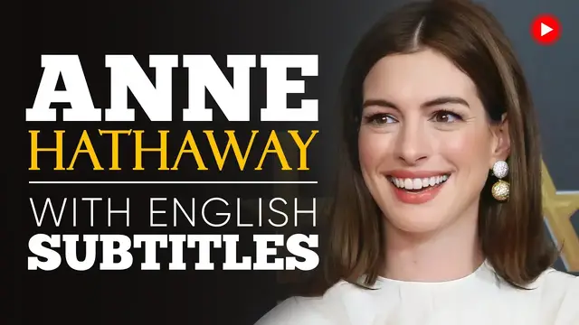 Video thumbnail for ENGLISH SPEECH | ANNE HATHAWAY: Authentic Equality (English Subtitles)