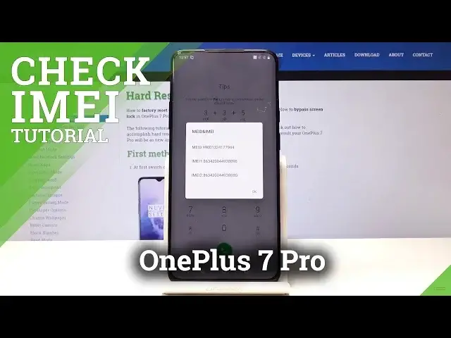 'Video thumbnail for How to Check IMEI in OnePlus 7 Pro - Locate OnePlus Serial Number'