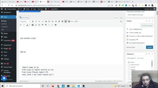 Video thumbnail for Node.js Express Bulk Email Address Validator Web App in Browser Using Javascript [LIVE Coding]