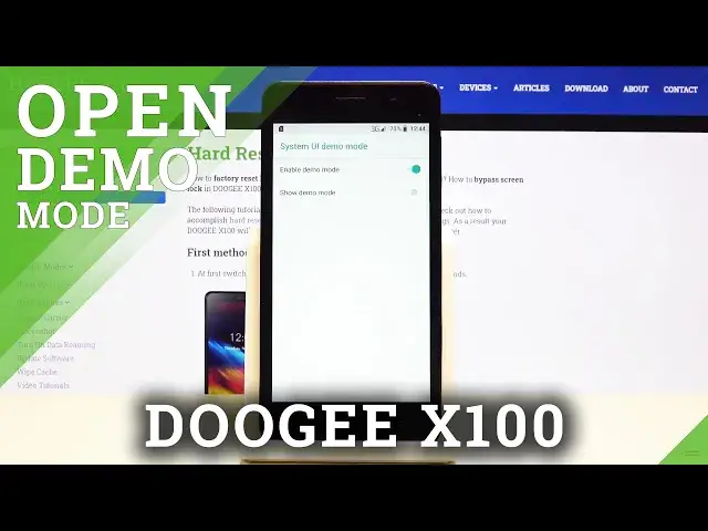 'Video thumbnail for How to Activate Demo Mode in Doogee X100 – Get Access to Demo Mode'