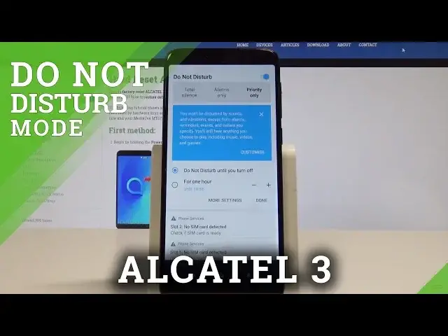 Video thumbnail for How to Enable Do Not Disturb ALCATEL 3 - Set Up DND / Mute Calls
