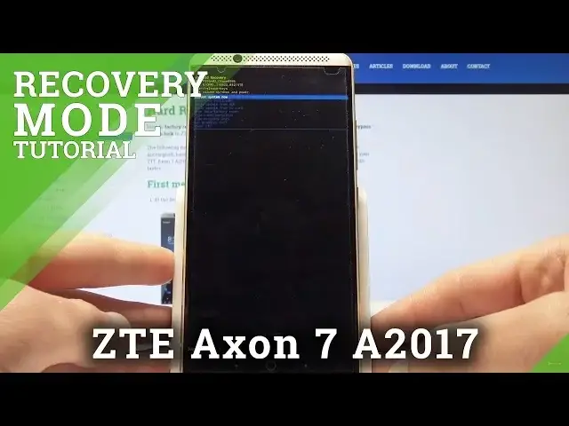 Video thumbnail for How to Boot into Recovery Mode in ZTE Axon 7 A2017 - ZTE System Recovery Tutorial