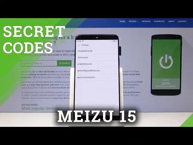 Video thumbnail for Secret Codes MEIZU 15 - Testing Menu / Device Info