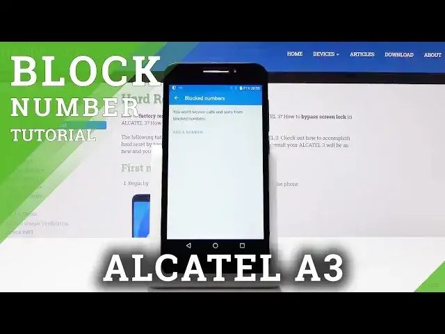 'Video thumbnail for How to Block Number in ALCATEL A3 - Create Blacklist'