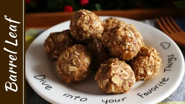 Video thumbnail for 5 樣食材! 免烤燕麥能量球 (全素) 5-Ingredient No-Bake Oatmeal Energy Balls (Vegan)