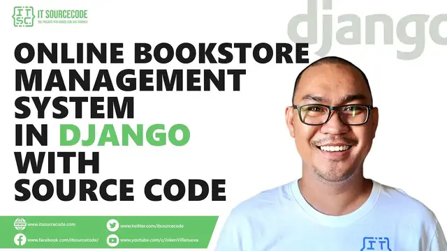 Video thumbnail for Online Bookstore Management System in Django with Source Code | Free Django Project with Source Code