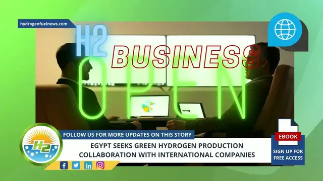 Video thumbnail for Hydrogen News - Egypt Seeks Green Hydrogen Production Collaboration With International Companies