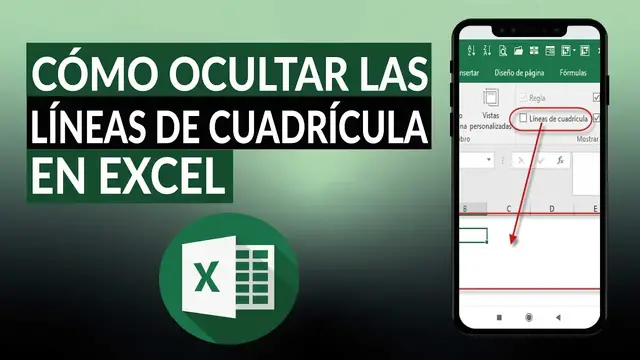 Video thumbnail for Cómo ocultar o quitar las líneas de cuadrícula en EXCEL - Fácil y rápido