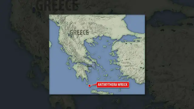 Video thumbnail for 2,000-YEAR-OLD ANCIENT SKELETON FOUND ON FAMED ANTIKYTHERA SHIPWRECK