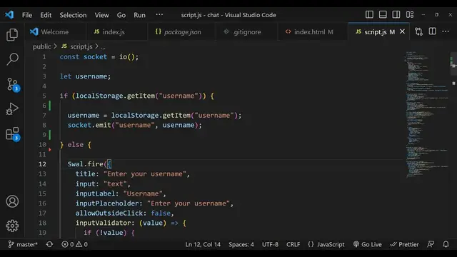 Video thumbnail for Node.js Express Socket.io Public Group Chat With Image Sending Support Using MongoDB in Browser