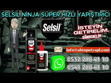 'Video thumbnail for Selsil Ninja: Metalden Plastiğe Anında Yapışan Süper Güçlü Yapıştırıcı! 🚀'
