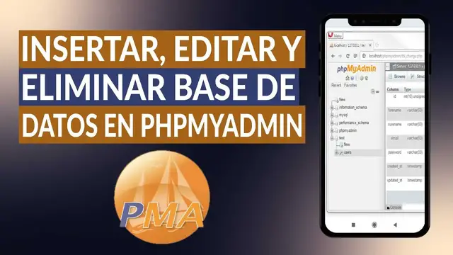 Video thumbnail for Cómo insertar, editar y eliminar registros de una base de datos en PHPMYADMIN