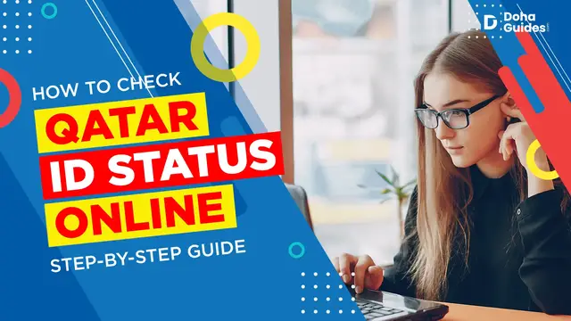 Video thumbnail for How To Check Qatar ID Status Online | DohaGuides.com