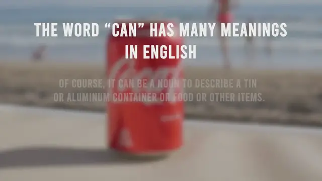 Video thumbnail for How to Use "Can" in English