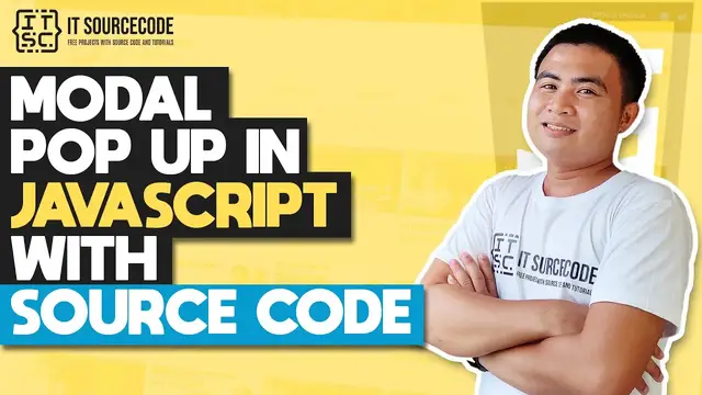Video thumbnail for Modal Pop-up in JavaScript with Source Code | JavaScript Projects with Source Code