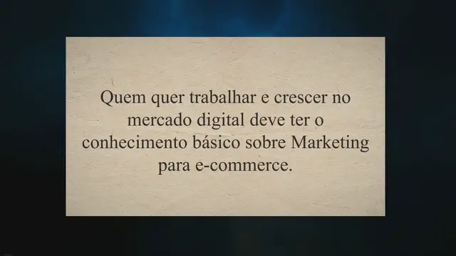 Video thumbnail for Marketing para loja virtual: melhores estratégias atuais