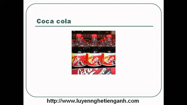 Video thumbnail for Learn English Vocabulary Through Pictures - Topic - Drinks Lesson 01