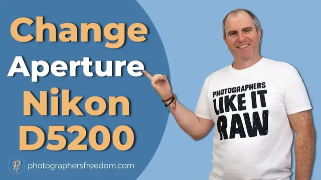 Video thumbnail for How To Change Aperture On Nikon D5200