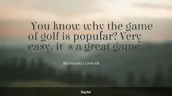 Video thumbnail for 100+ Best Golf Quotes