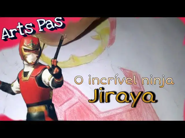 'Video thumbnail for Drawing Ninja Jiraya / Desenhando Ninja Jiraya'