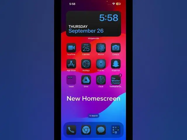 Video thumbnail for New Home Screen, thanks Apple #shorts #apple #appleiphone #ios18 #homescreen #iphone