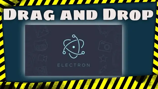 Video thumbnail for Electron Drag and Drop File Upload Editing Application - Coding Shiksha