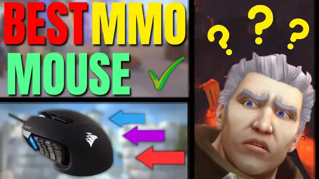 'Video thumbnail for Best MMORPG Gaming Mouse | Corsair Scimitar Review'