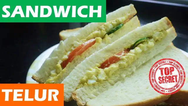Video thumbnail for Sandwich Telur Mayonis