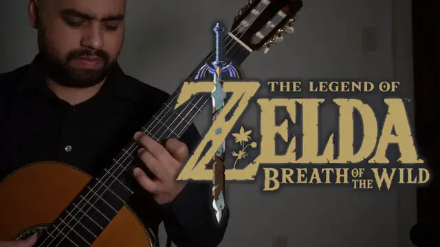 Video thumbnail for Breath of the Wild Trailer Guitar Cover | Trailer 2017 | Zelda Guitar (Tabs)
