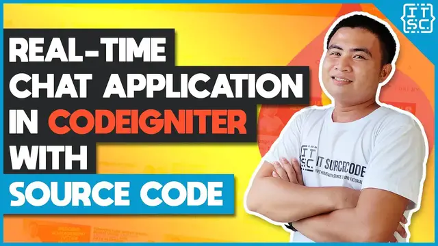 Video thumbnail for REAL-TIME CHAT APPLICATION IN CODEIGNITER WITH SOURCE CODE FREE DOWNLOAD | CODEIGNITER PROJECTS 2021