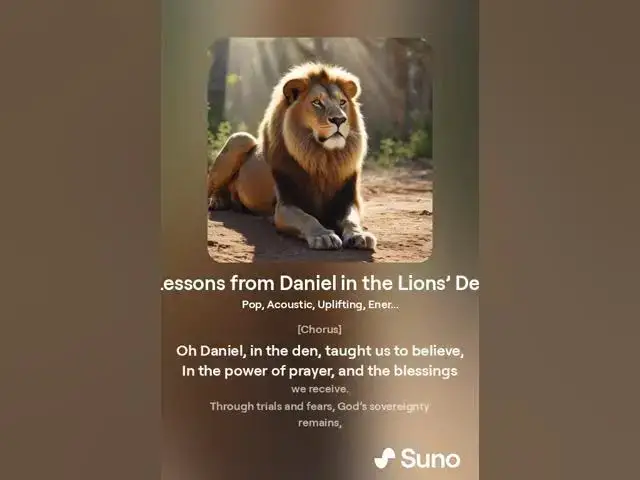Video thumbnail for Lessons from Daniel in the Lions’ Den