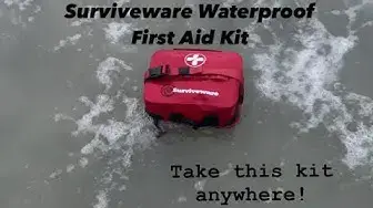 'Video thumbnail for Surviveware First Aid Kit: Staying Safe in the Surf'