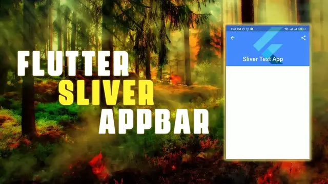 Video thumbnail for Sliver app bar Flutter example | Flutter Collapsing Animated App Bar