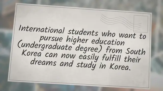 'Video thumbnail for KAIST Undergraduate Scholarship 2023 in South Korea | Fully Funded'