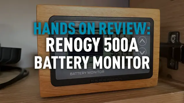 'Video thumbnail for Renogy Battery Monitor Review - Van, RV, Marine Battery Monitor'