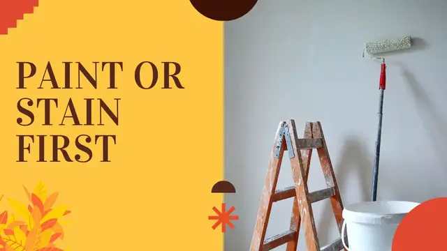 Video thumbnail for Paint or Stain First- What Should You Do?