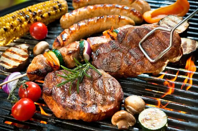 Video thumbnail for Healthy Food at a BBQ
