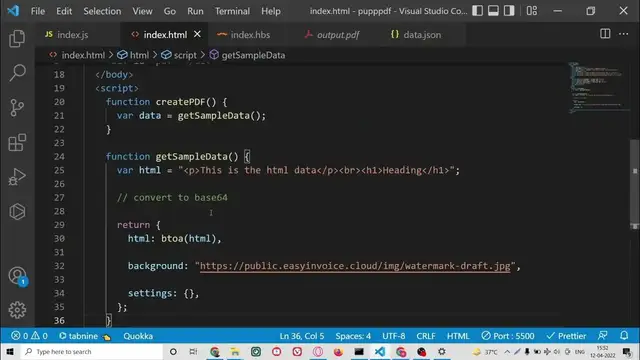 Video thumbnail for Javascript pdfjs-dist Example to Add Base64 Image as Watermark in PDF Document Using EasyPDF-io