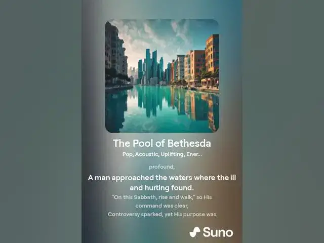 Video thumbnail for The Pool of Bethesda - Healing Waters
