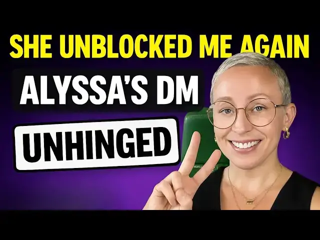 'Video thumbnail for I Tried Being Nice to Alyssa Mercante... BIG Mistake'