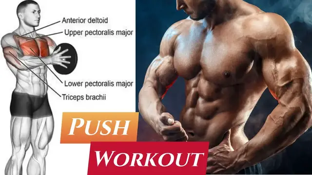 Video thumbnail for Best PUSH Workout For MUSCLE GROWTH | Chest, Shoulders & Triceps Workout