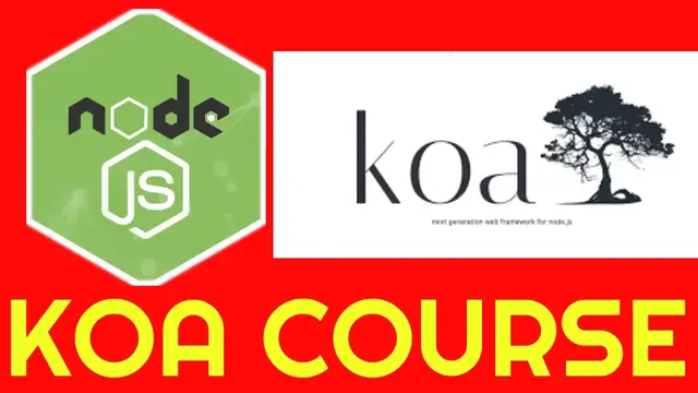 Video thumbnail for Node.js Koa Framework Crash Course | Basic CRUD App Example