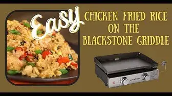 'Video thumbnail for How to cook Fried Rice on the Blackstone Griddle'