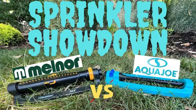 Video thumbnail for Amazon's TOP SELLING Sprinklers Ever: Aqua Joe vs Melnor
