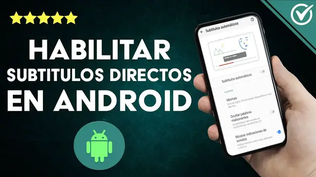 Video thumbnail for ¿Cómo habilitar SUBTÍTULOS directos en ANDROID? - Google Live Caption