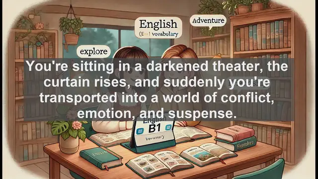 Video thumbnail for 2500 Must Know CEFR B1 Vocabulary - Drama: From Stage to Life - Understanding a Powerful Word