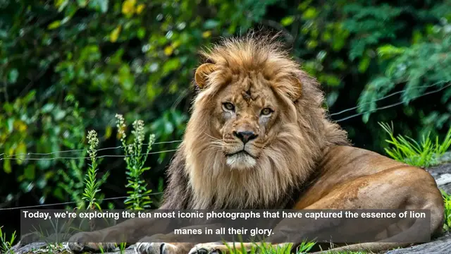 Video thumbnail for 10 Iconic Lion Mane Photos: Nature's Majestic Crown