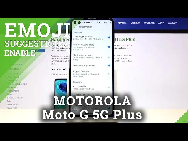 'Video thumbnail for How to Enable/Disable Emoji Suggestion in Motorola Moto G 5G Plus – Predictive Emojis'