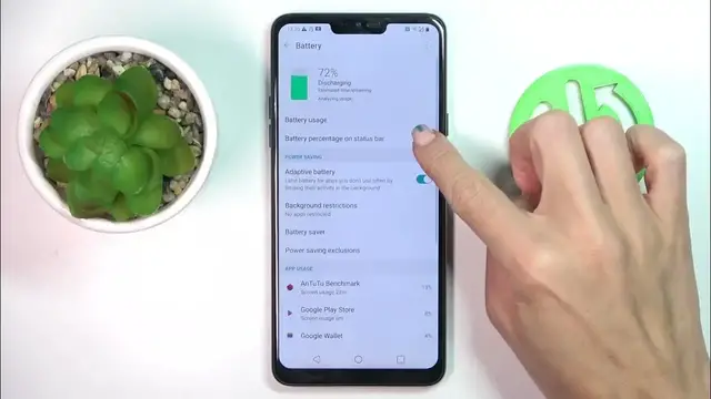 Video thumbnail for How to Show Battery Info in LG G7 FIT – Battery Percentage